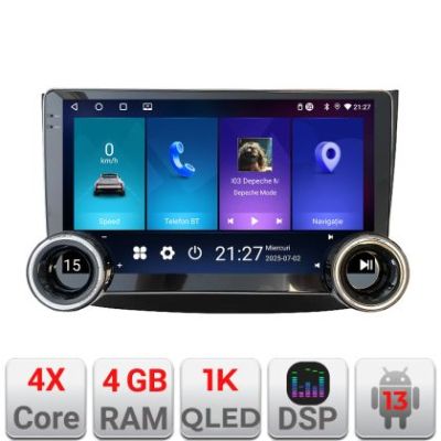 Navigatie Mercedes Vito Viano 2004-2006 dedicata Android cu butoane radio gps internet 4+64 InCell display Qled 1K Rockchip Kit-+EDT-E211-RK