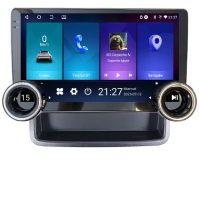 Navigatie Renault Traffic 2009-2014 dedicata Android cu butoane radio gps internet 4+64 InCell display Qled 1K Rockchip Kit-+EDT-E211-RK