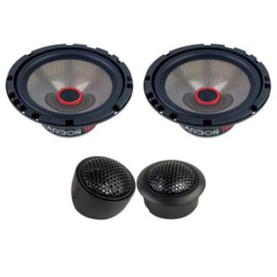 Pachet Difuzoare Audio System Component CARBON 165 pentru usile din fata
