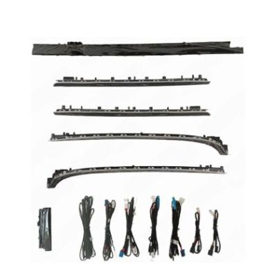 Lumini ambientale Mercedes  set complet control telefon sau sistem original