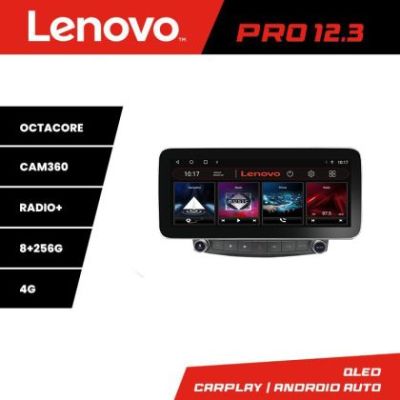 Navigatie Lexus IS 2005-2011 K- IS Lenovo PRO 8+256 12.3 inch qled android 4G DSP gps internet  C