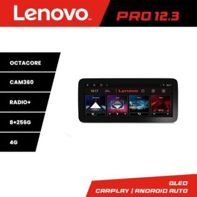 Navigatie Mercedes Clasa R K-215 Lenovo PRO 8+256 12.3 inch qled android 4G DSP gps internet  8Core