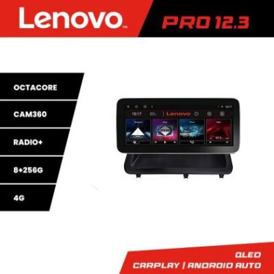 Navigatie Lexus CT 2011-2018 varianta cu ecran de fabrica Lenovo Qled 12.3 inch Octa Core 8+256 360 DSP ADAS carplay android auto radio internet KIT-ct-high+PRO-12.3-8+256