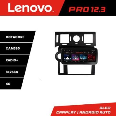 Navigatie dedicata Edonav Hummer H2 2002-2008  Lenovo PRO 8+256 12.3 inch qled android 4G DSP gps internet  KIT-hummer2002