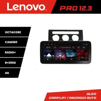 Navigatie VW Touran 2003-2009 clima automata K-touran2 Lenovo PRO 8+256 12.3 inch qled android 4G DSP gps internet et GPS WI