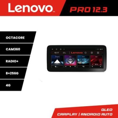 Navigatie DODGE RAM 2019- Lenovo PRO 8+256 12.3 inch qled android 4G DSP gps internet  8Core