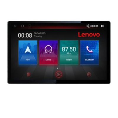 Navigatie Toyota Corolla Lenovo PRO 4+64 2K 13 inch qled android 4G DSP gps internet  Kit-063