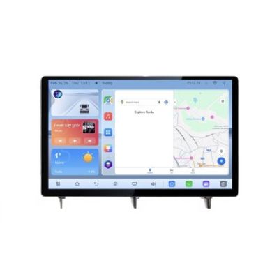 Navigatie Honda Civic 2022- Qled 1K Octa Core 4+64 LTE 4G DSP Wifi 5Ghz android auto carplay radio gps internet kit-civic2022+EDT-E413V3+kit-10-9