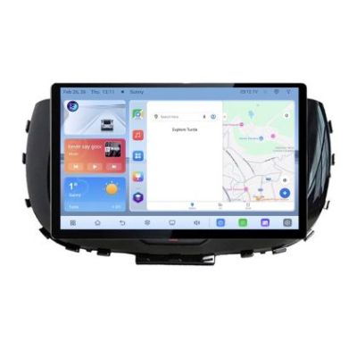 Navigatie dedicata Kia Soul 2020- N-soul Edonav ecran 13" 1K 4+64 Android Waze USB Navigatie 4G 360 Toslink Youtube Radio kit-