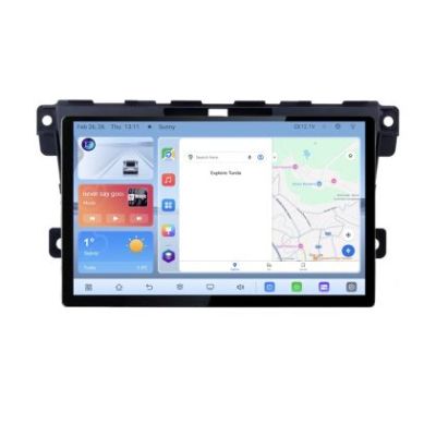 Navigatie dedicata Mazda CX-7 2009 N-097 Edonav ecran 13" 1K 4+64 Android Waze USB Navigatie 4G 360 Toslink Youtube Radio KIT-