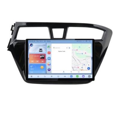 Navigatie  Hyundai i20 2015-2018 Edotec 4+64 1K 13 inch qled android 4G DSP gps internet  Kit-517