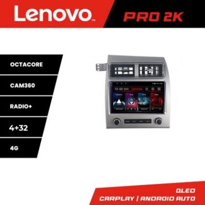 Navigatie Audi Q7 2005-2015 Lenovo Qled 2K Octa Core 4+32 360 DSP carplay android auto radio gps internet kit-audi-q7+PRO-2K-9-4+64
