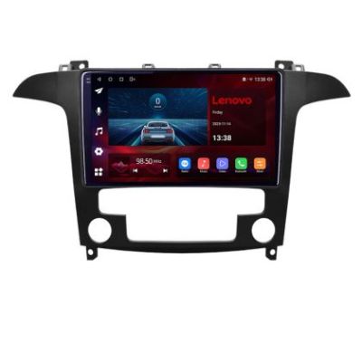 Navigatie Ford Galaxy gen 2 2006-2014, Lenovo Ultra Original, Qualcomm 8-Core, 4G, Camera 360, CarPlay Wireless, 4+64GB, 9"