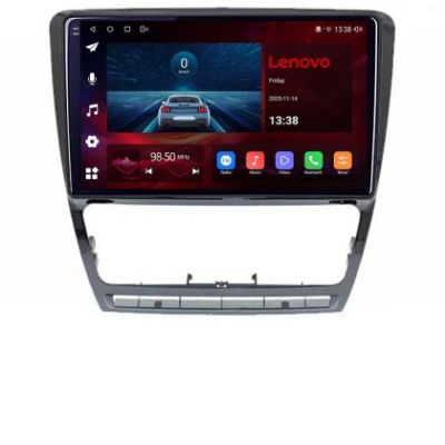 Navigatie Skoda Octavia gen 2 2005-2012, Lenovo Ultra Original, Qualcomm 8-Core, 4G, Camera 360, CarPlay Wireless, 4+64GB, 10.1"
