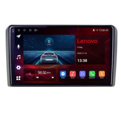 Navigatie Audi A3 8P 2003-2011, Lenovo Ultra Original, Qualcomm 8-Core, 4G, Camera 360, CarPlay Wireless, 4+64GB, 9"