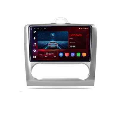 Navigatie Ford Focus gen 2 2005-2010, Lenovo Ultra Original, Qualcomm 8-Core, 4G, Camera 360, CarPlay Wireless, 4+64GB, 9"