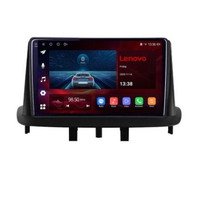 Navigatie Renault Fluence / Megane gen 3 2008-2015, Lenovo Ultra Original, Qualcomm 8-Core, 4G, Camera 360, CarPlay Wireless, 4+64GB, 9"