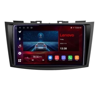 Navigatie Suzuki Swift gen 2 2010-2016, Lenovo Ultra Original, Qualcomm 8-Core, 4G, Camera 360, CarPlay Wireless, 4+64GB, 9"