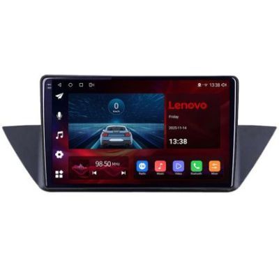 Navigatie BMW X1 E84 2009-2015, Lenovo Ultra Original, Qualcomm 8-Core, 4G, Camera 360, CarPlay Wireless, 4+64GB, 9"