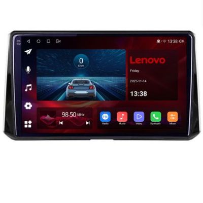 Navigatie Toyota Corolla gen 12 E210 2018-, Lenovo Ultra Original, Qualcomm 8-Core, 4G, Camera 360, CarPlay Wireless, 4+64GB, 10.1"