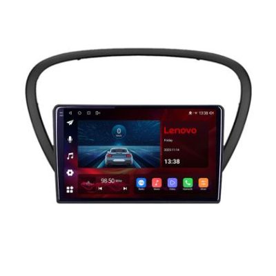 Navigatie Peugeot 607 1999-2010, Lenovo Ultra Original, Qualcomm 8-Core, 4G, Camera 360, CarPlay Wireless, 4+64GB, 9"