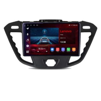 Navigatie Ford Transit Custom gen 1 2012-2023, Lenovo Ultra Original, Qualcomm 8-Core, 4G, Camera 360, CarPlay Wireless, 4+64GB, 9"