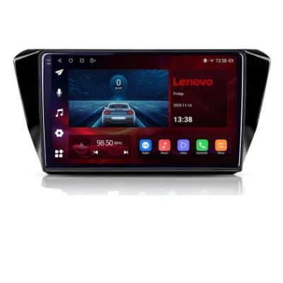 Navigatie Skoda Superb gen 3 2016-, Lenovo Ultra Original, Qualcomm 8-Core, 4G, Camera 360, CarPlay Wireless, 4+64GB, 10.1"