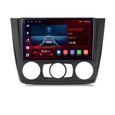 Navigatie BMW Seria 1 E87 2002-2011, Lenovo Ultra Original, Qualcomm 8-Core, 4G, Camera 360, CarPlay Wireless, 4+64GB, 9"
