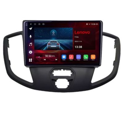 Navigatie Ford Transit gen 4 2014-2019, Lenovo Ultra Original, Qualcomm 8-Core, 4G, Camera 360, CarPlay Wireless, 4+64GB, 9"