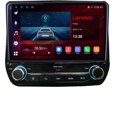 Navigatie Ford Fiesta gen 6 2017-, Lenovo Ultra Original, Qualcomm 8-Core, 4G, Camera 360, CarPlay Wireless, 4+64GB, 9"