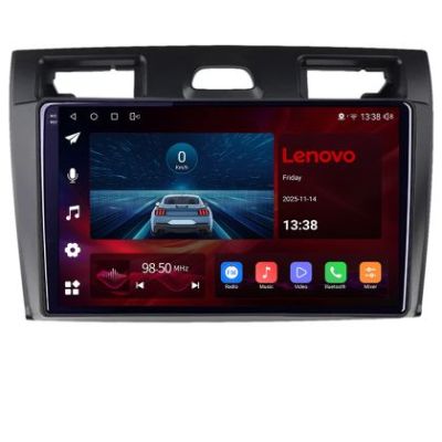 Navigatie Ford Fiesta gen 4 2002-2007, Lenovo Ultra Original, Qualcomm 8-Core, 4G, Camera 360, CarPlay Wireless, 4+64GB, 9"