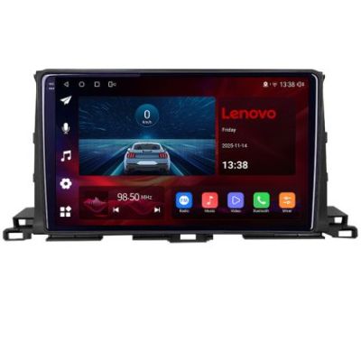 Navigatie Toyota Highlander gen 3 2013-2018, Lenovo Ultra Original, Qualcomm 8-Core, 4G, Camera 360, CarPlay Wireless, 4+64GB, 10.1"