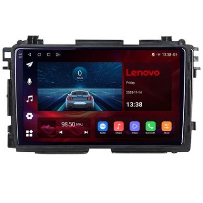 Navigatie Honda HR-V, Lenovo Ultra Original, Qualcomm 8-Core, 4G, Camera 360, CarPlay Wireless, 4+64GB, 9"