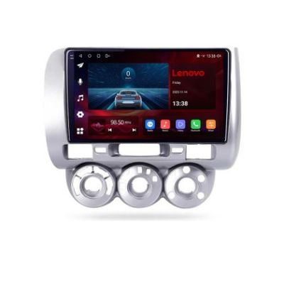 Navigatie Honda Fit 2008-2013, Lenovo Ultra Original, Qualcomm 8-Core, 4G, Camera 360, CarPlay Wireless, 4+64GB, 9"