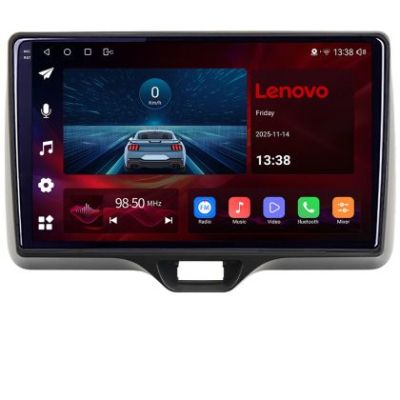 Navigatie Toyota Yaris gen 4 2022-, Lenovo Ultra Original, Qualcomm 8-Core, 4G, Camera 360, CarPlay Wireless, 4+64GB, 10.1"