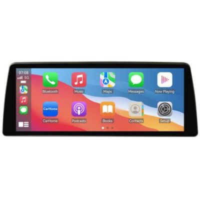 Navigatie BMW E60 CIC 2009-2011 Carplay Android auto camera spate ecran 8.8 inch