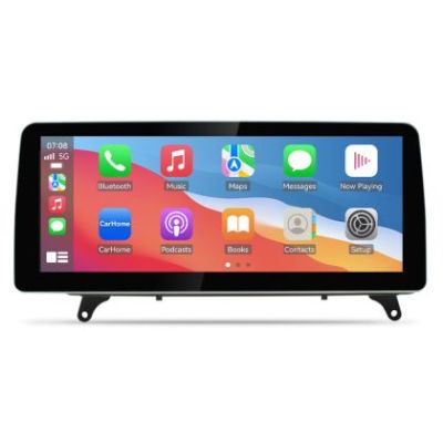 Navigatie BMW X5 X6 E70 E71 2007-2008 cu ecran  10.25 inch CCC Carplay Android Auto intrare camera spate