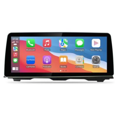 Navigatie BMW Seria 5 F10 2010-2011  cu ecran  10.25 inch CIC Carplay Android Auto intrare camera spate