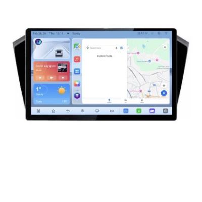 Navigatie dedicata VW Passat 2015- N-518 Edonav ecran 13" 1K 4+64 Android Waze USB Navigatie 4G 360 Toslink Youtube Radio KIT-