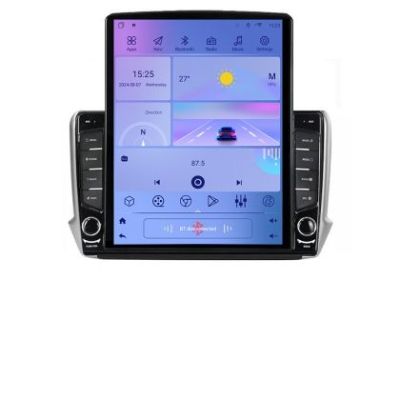 Navigatie Peugeot 208 2008 H-PSA ecran tip TESLA 9.7" cu Android Radio Bluetooth Internet GPS WIFI 4+32GB DSP 4G Octa