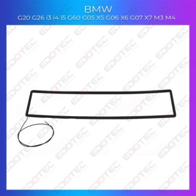 Lumini Ambientale NIGHTVIBE BMW G20 G26 i3 i4 i5 G60 G05 X5 G06 X6 G07 X7 M3 M4 bandă luminoasă instrumental bord control telefon sau sistem original