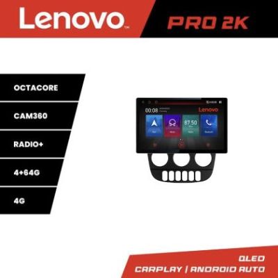 Navigatie Mercedes ML W163 1998-2005 Lenovo PRO 4+64 13 inch 2K android 4G DSP gps internet  Kit-i20-2012