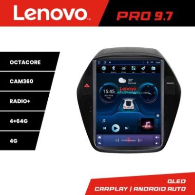 Navigatie Hyundai IX35 2010-2015 tip tesla radio gps internet 8 Core 4+64 360 4G carplay android auto  kit-tesla-361+EDT-E42