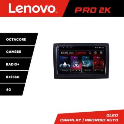 Navigatie Fiat ducato 2006- Lenovo Kit-DUCATO 8 core QLED 2K 8+256 360 Android Waze USB Navigatie Internet Youtube Radio v1