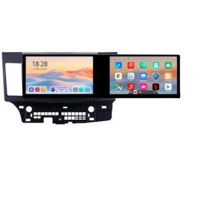 Navigatie MITSUBISHI LANCER Kit-037 Edotec 2 ecrane  8 core 4+128 21.6 inch Incell android Wifi 5Ghz gps internet