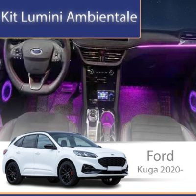 Lumini Ambientale NIGHTVIBE FORD Kuga 2020-  set complet control telefon sau sistem original