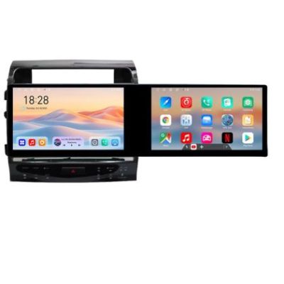 Navigatie Toyota Land Cruiser V8 L200 2009-2020 Edotec Incell 1K 10.5 inch  8 core 4+128 carplay android auto radio internet kit-381-type-b+EDT-E211-RK+kit-10-9