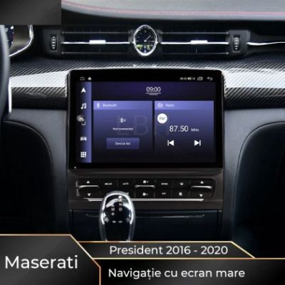 Navigație Maserati President 2016 - 2020, 9 inci, 8GB Ram, 128GB Stocare