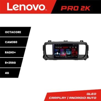 Navigatie Citroen Jumpy Toyota Proace Peugeot Traveller Lenovo Kit-jumpy16 8 core QLED 2K 8+256 360 Android Waze USB Navigatie Internet Youtube v1
