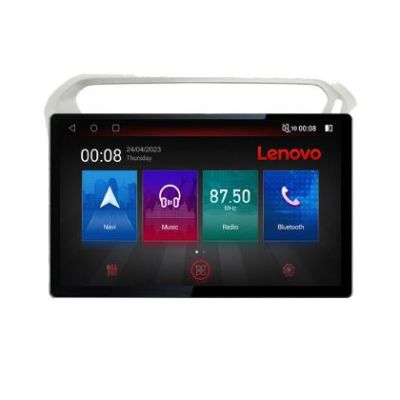 Navigatie Peugeot 301 Citroen K-Elisee K-301 Lenovo PRO 4+64 13 inch 2K android 4G DSP gps internet S v1